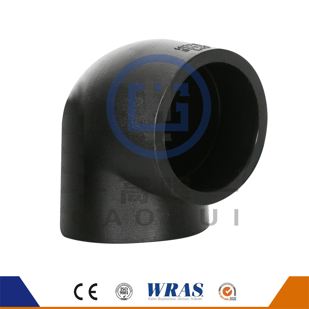 Comhleá Soicéad HDPE 90 ° Elbow