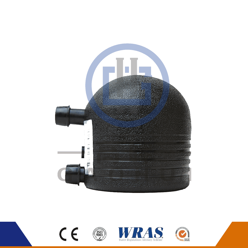 HDPE Múnlaithe Electro Comhleá Electro Caipín Píobán HDPE le haghaidh Soláthar Uisce